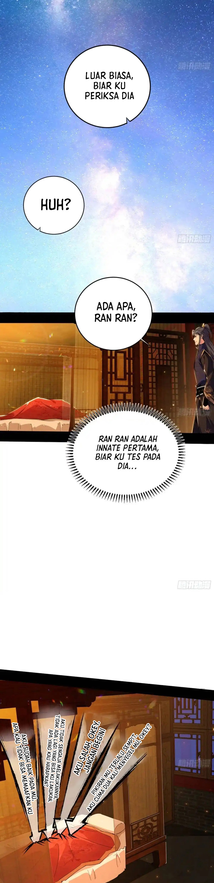 I’m An Evil God Chapter 423 Bahasa Indonesia